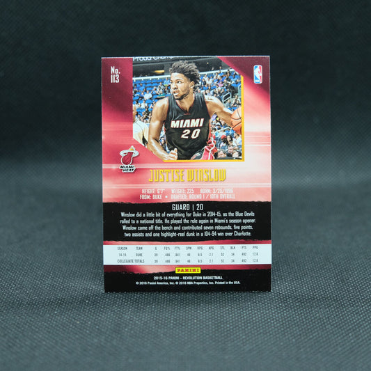 2015-16 Justise Winslow Rookie Card Lot 2 - 4 Cards