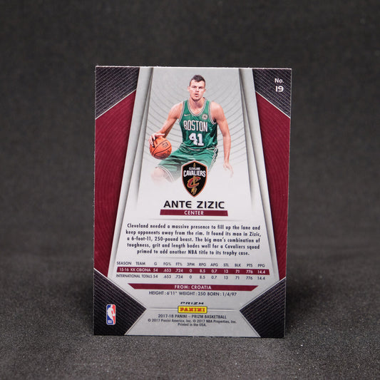 Ante Zizic 2017-18 Prizm - Green Prizm Rookie Card