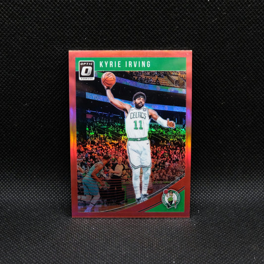 2018-19 Panini Donruss Optic Kyrie Irving #56 Red Prizm /99