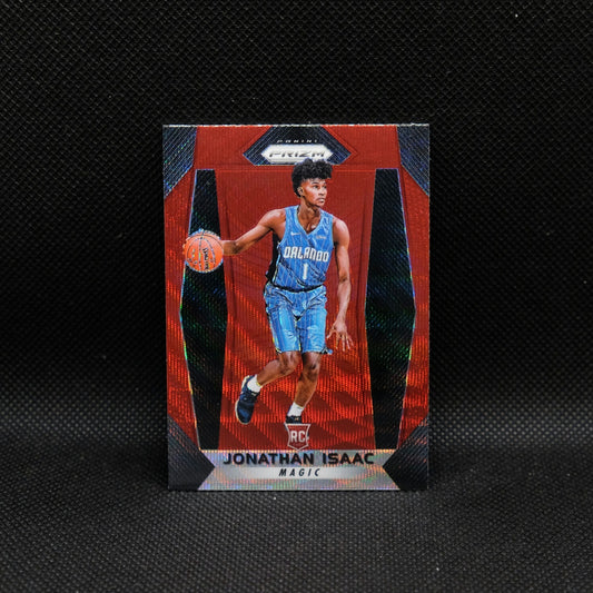 2017-18 Jonathan Isaac Prizm #73 Red Wave Prizm Rookie Card