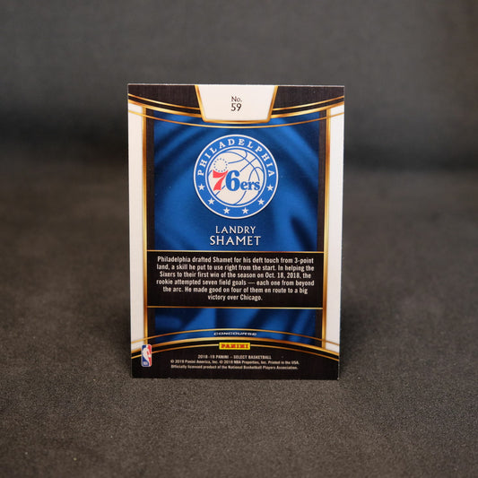 2018-19 Landry Shamet Select Concourse Rookie Card #59