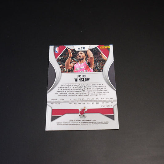 2019-20 Justise Winslow Prizm NBA #230 Silver Prizm