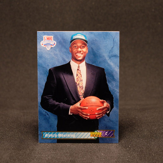 Alonzo Mourning 1992 Upper Deck #2 Rookie Card