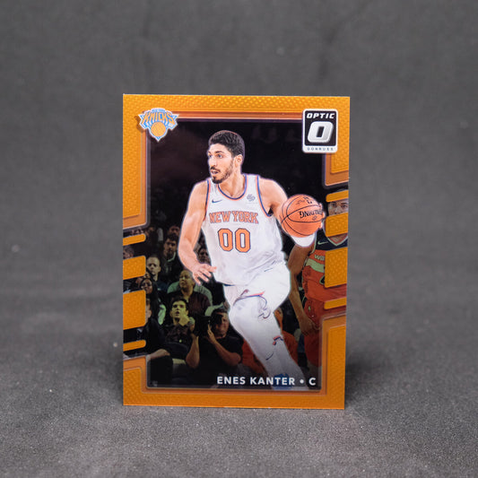 2017-18 Enes Kanter Donruss Optic Orange Prizm /199