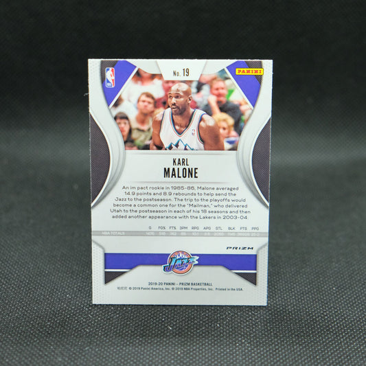 2019-20 Karl Malone Prizm NBA Red White Blue Prizm