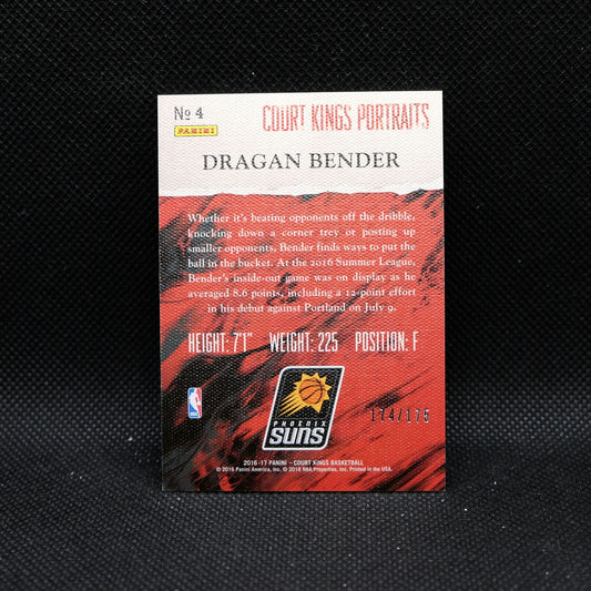 2016-17 Court Kings Dragan Bender Rookie Portraits /175