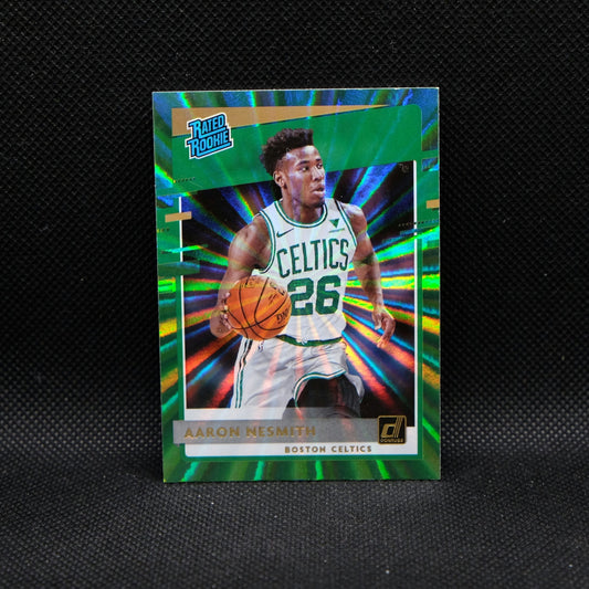 2020-21 Donruss Aaron Nesmith Rated Rookie Green Laser #232
