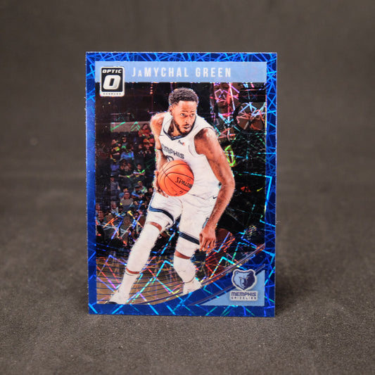 2018-19 Panini Donruss Optic Blue Velocity Prizm JaMychal Green