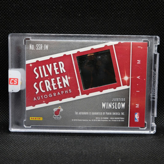 2015-16 Justise Winslow Gala Silver Screen Autographs Rookie Card /60 Sealed