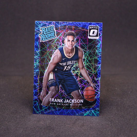 2017-18 Frank Jackson - Donruss Optic Rated Rookie Blue Velocity Prizm