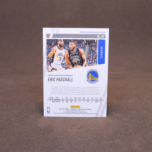 2019-20 Eric Paschall Chronicles Prestige Pink Rookie Card