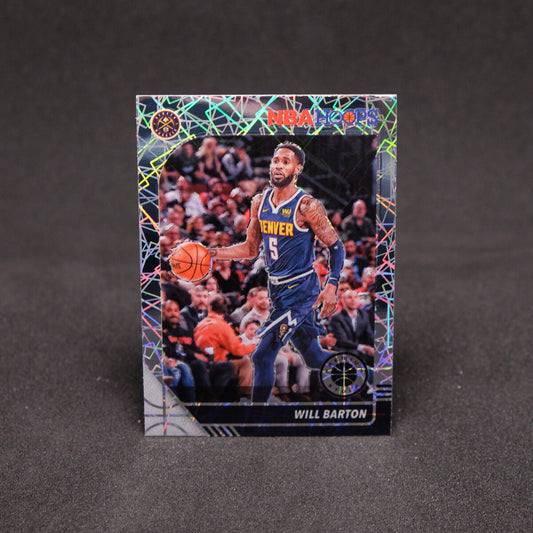 Will Barton 2019-20 NBA Hoops Premium Stock Laser Prizm