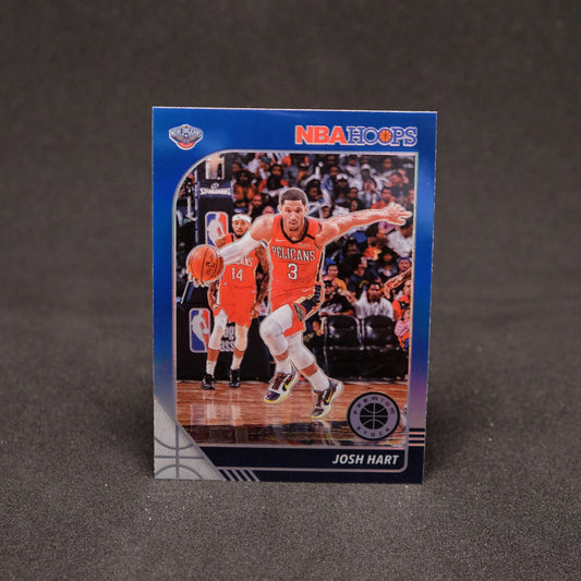 Josh Hart 2019-20 NBA Hoops Premium Stock Blue Prizm