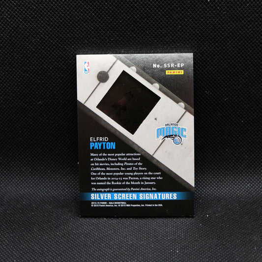 2014-15 Panini Gala Elfrid Payton Silver Screen Signatures Rookie /50