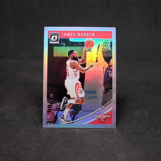 2018-19 James Harden Panini Donruss Optic - Silver Holo Prizm