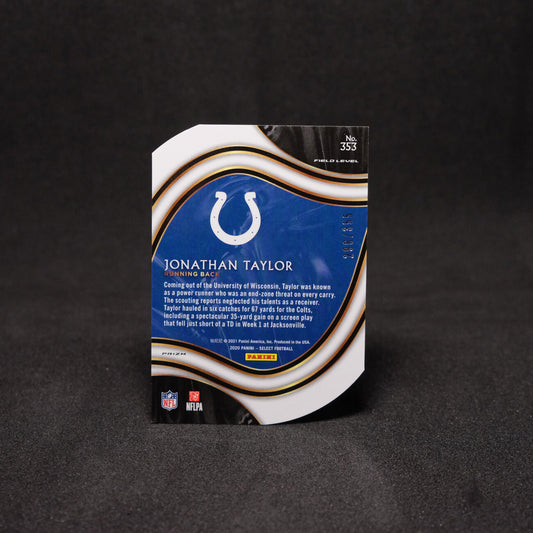 2020 Jonathan Taylor Select Concourse #353 Bronze Prizm Rookie RC /355