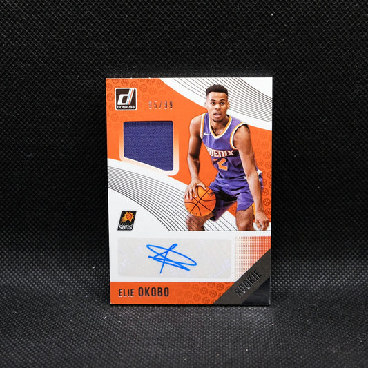 2018-19 Panini Donruss Elie Okobo Rookie Materials RPA /99