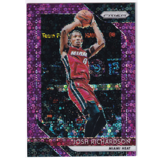 2018-19 Prizm Fast Break Purple Prizm #176 Josh Richardson /75