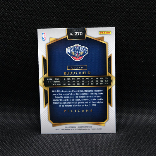 2016-17 Panini Select Buddy Hield #270 Rookie Card