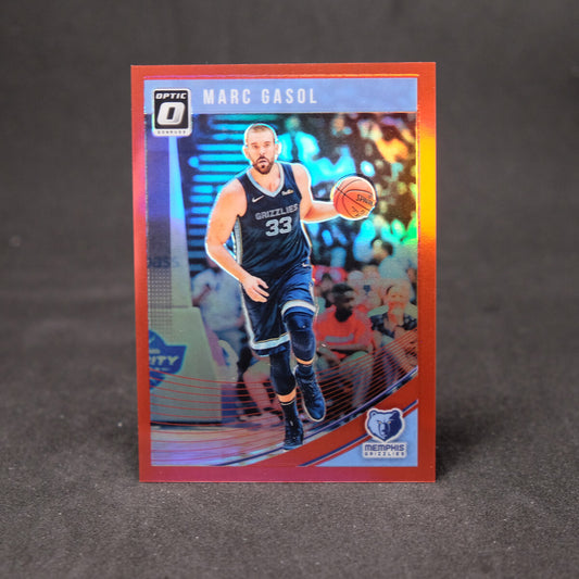2018-19 Marc Gasol Panini Donruss Optic Red Prizm /99