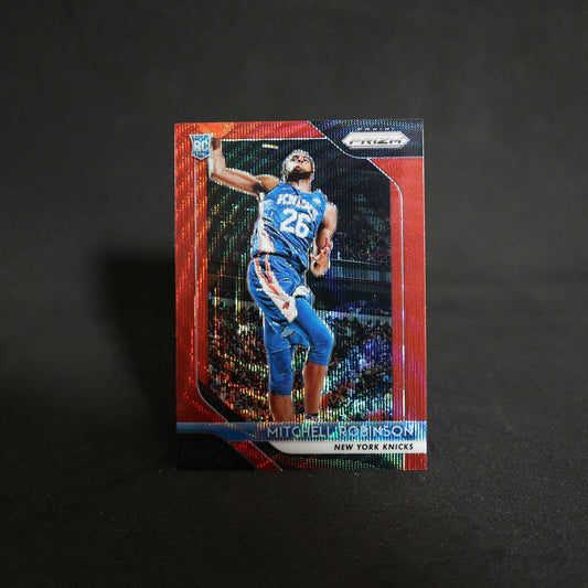 2018-19 Mitchell Robinson Prizm #227 Ruby Wave Prizm Rookie RC