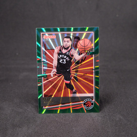 Fred VanVleet 2020-21 Donruss - Green Laser
