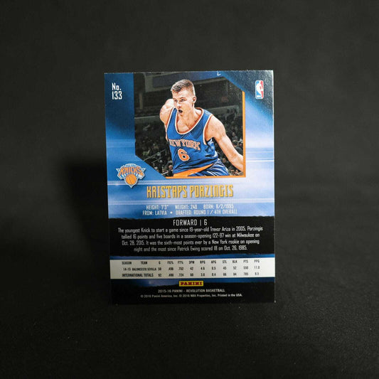 2015-16 Kristaps Porzingis Revolution Rookie Card #133 Infinite