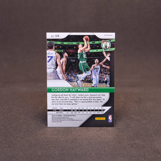 2018-19 Gordon Hayward - Prizm - Silver Prizm