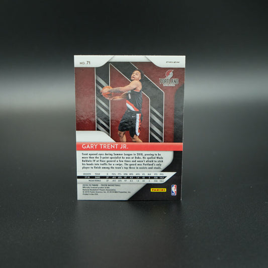 2018-19 Gary Trent Jr Prizm Rookie Ruby Wave Prizm