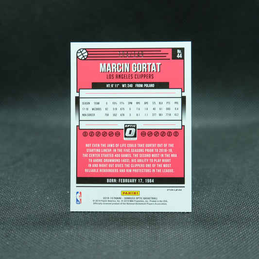 2018-19 Donruss Optic Marcin Gortat Lime Green /149