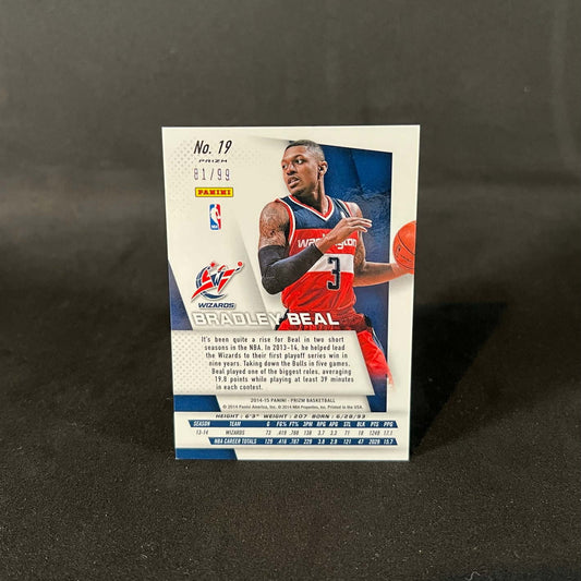 2014-15 Bradley Beal Panini Prizm Blue Prizm /99