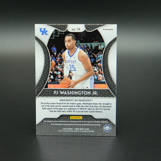 2019-20 PJ Washington Jr Prizm Draft #14 Silver Prizm