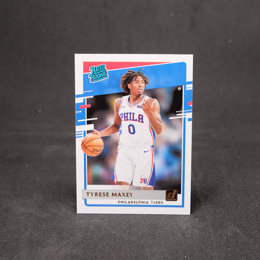 Tyrese Maxey 2020-21 Donruss Rated Rookie #211