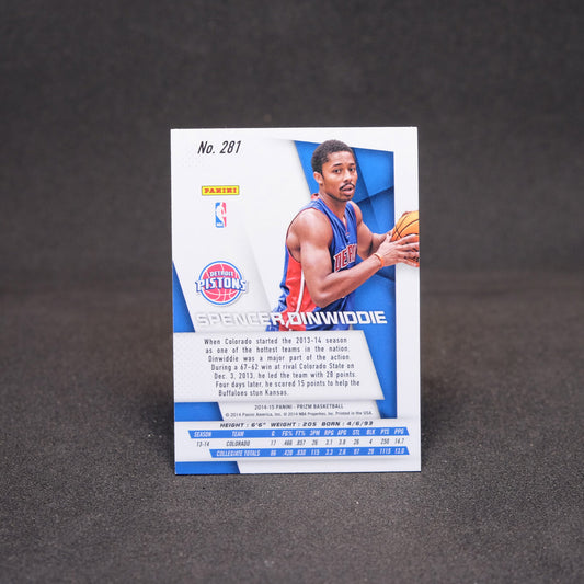 2014-15 Spencer Dinwiddie - Prizm Rookie Card