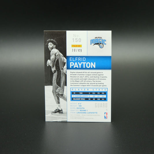 2014-15 Elfrid Payton Totally Certified Purple Rookie Card /49