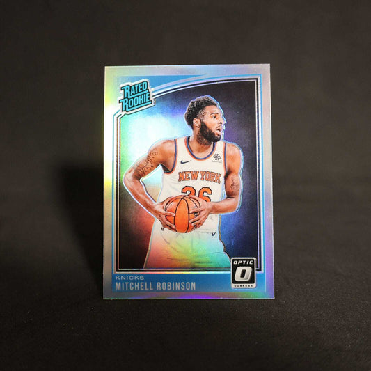 2018-19 Mitchell Robinson Donruss Optic Rated Rookie Silver Prizm
