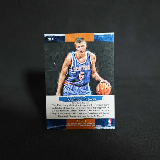 2015-16 Kristaps Porzingis Court Kings Rookie Card #113