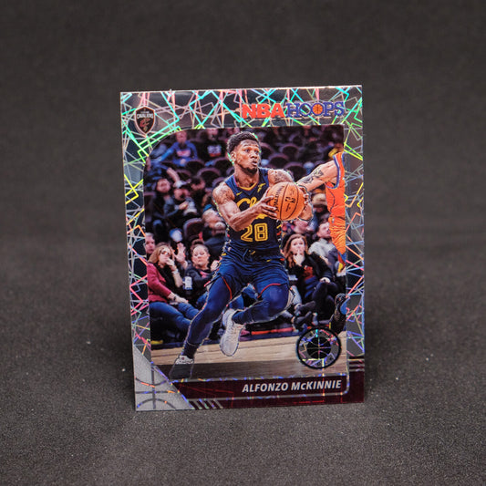 Alfonzo McKinnie 2019-20 NBA Hoops Premium Stock Laser Prizm
