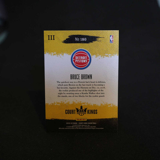 2018-19 Bruce Brown Court Kings Rookies III