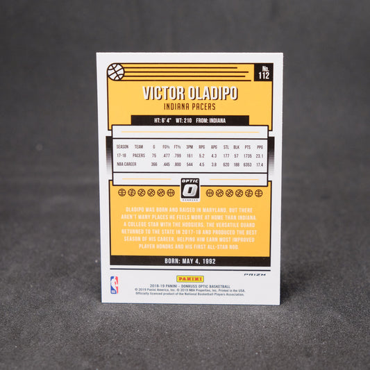 2018-19 Panini Donruss Optic Purple Prizm Victor Oladipo