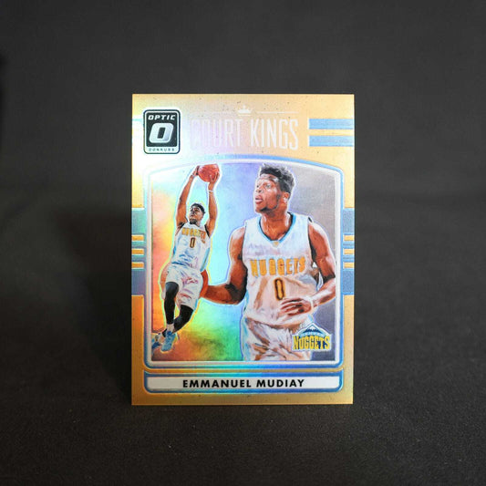 2016-17 Emmanuel Mudiay Donruss Optic Court Kings Gold /199