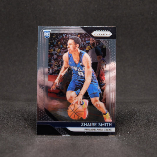 Zhaire Smith 2018-19 Prizm #189 Rookie Card