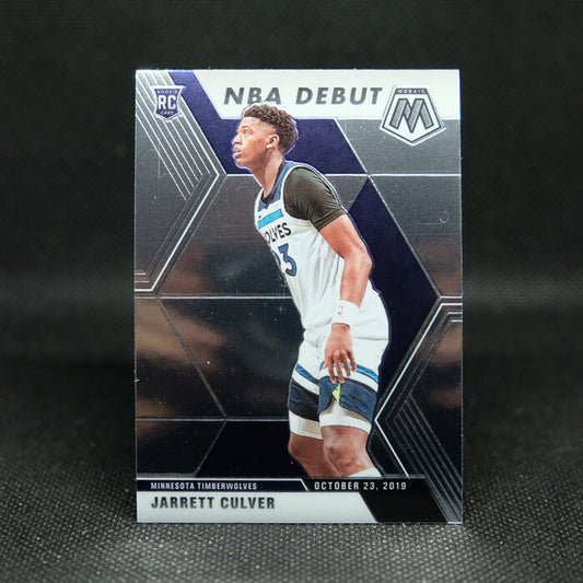 2019-20 Mosaic Jarrett Culver NBA Debut Rookie Card
