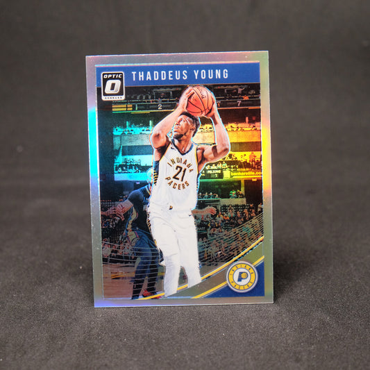 2018-19 Panini Donruss Optic Silver Holo Prizm Thaddeus Young