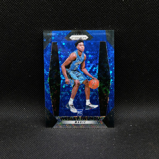 2017-18 Prizm Wesley Iwundu #74 Blue Fast Break Prizm Rookie Card /175