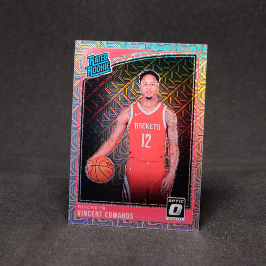 Vincent Edwards 2018-19 Donruss Optic Rated Rookie Choice Prizm