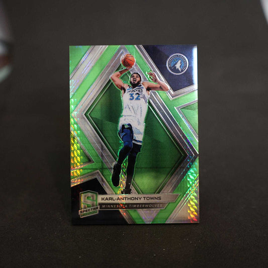 2018-19 Karl-Anthony Towns Spectra Neon Green Prizm /49