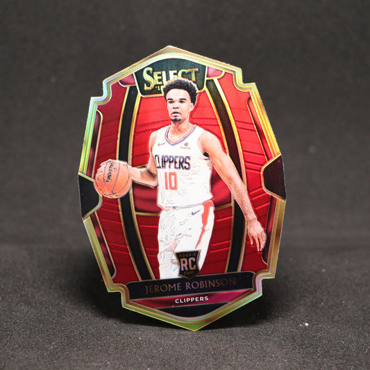 2018-19 Jerome Robinson - Select Red Prizm Die Cut Rookie /175