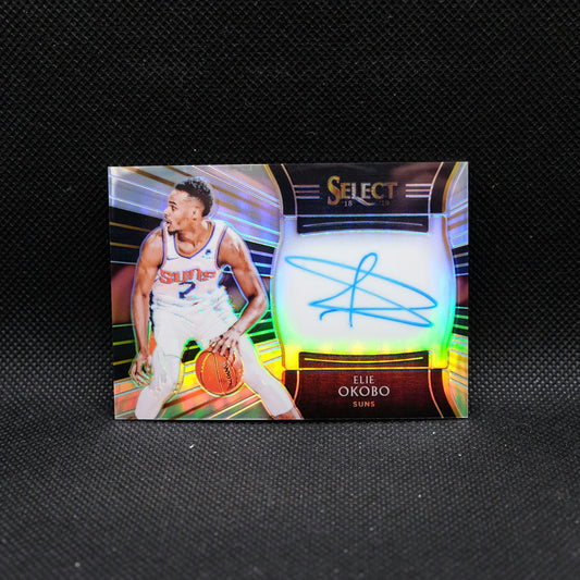 2018-19 Panini Select Elie Okobo Rookie Signatures Silver Prizm /199