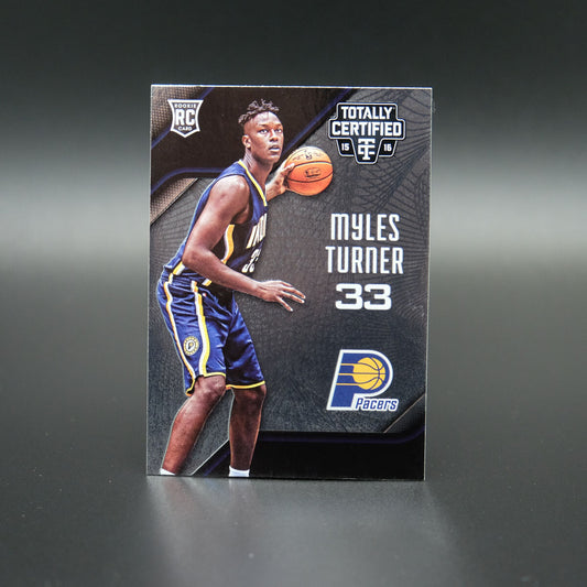 2015-16 Myles Turner Totally Certified #182 Rookie Card